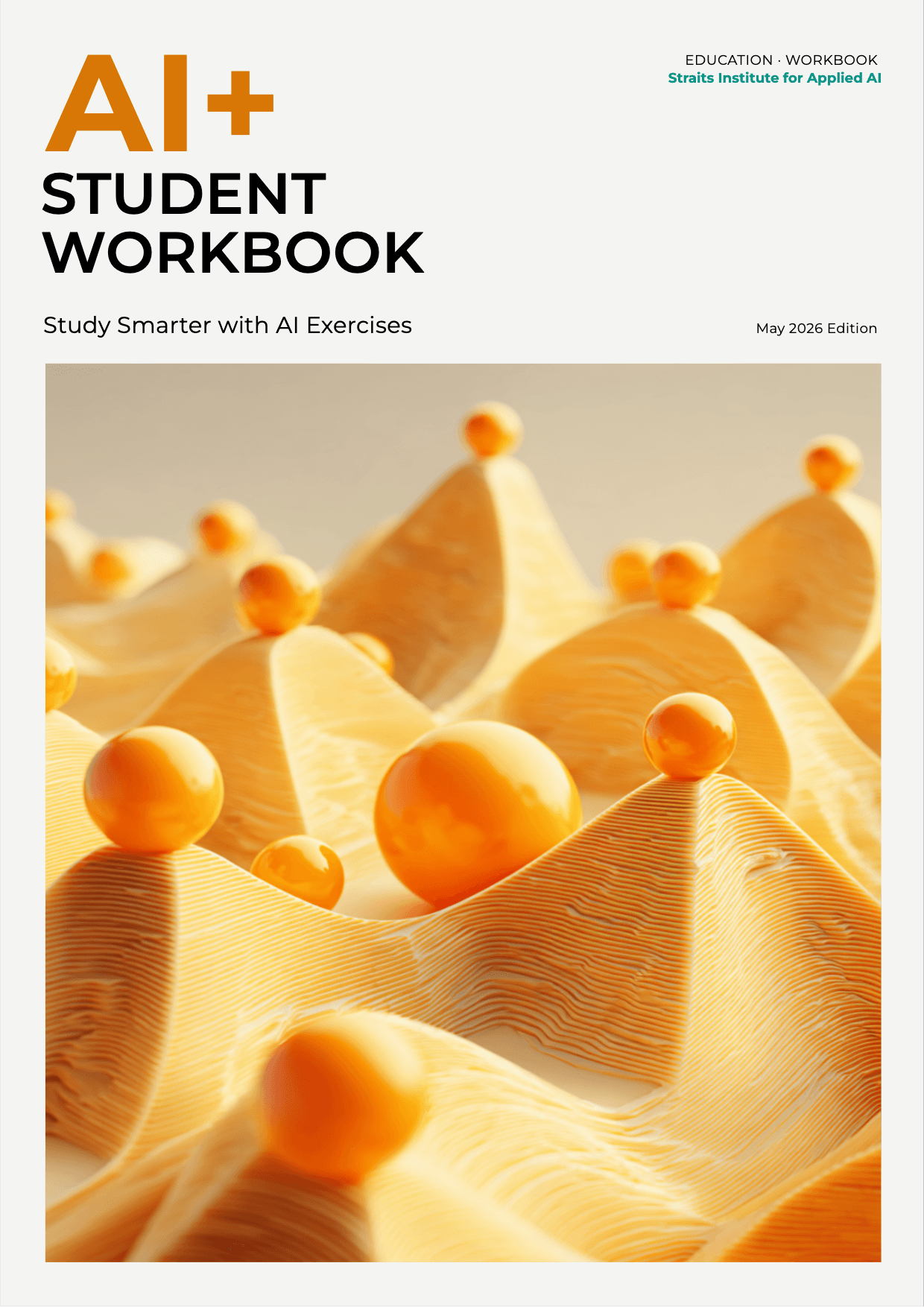 AI+ Student Workbook cover