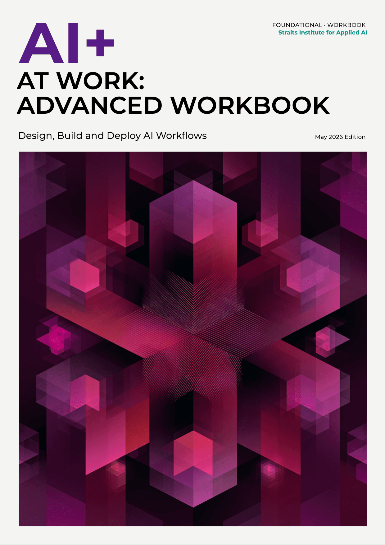 AI+ At Work: Advanced Workbook cover