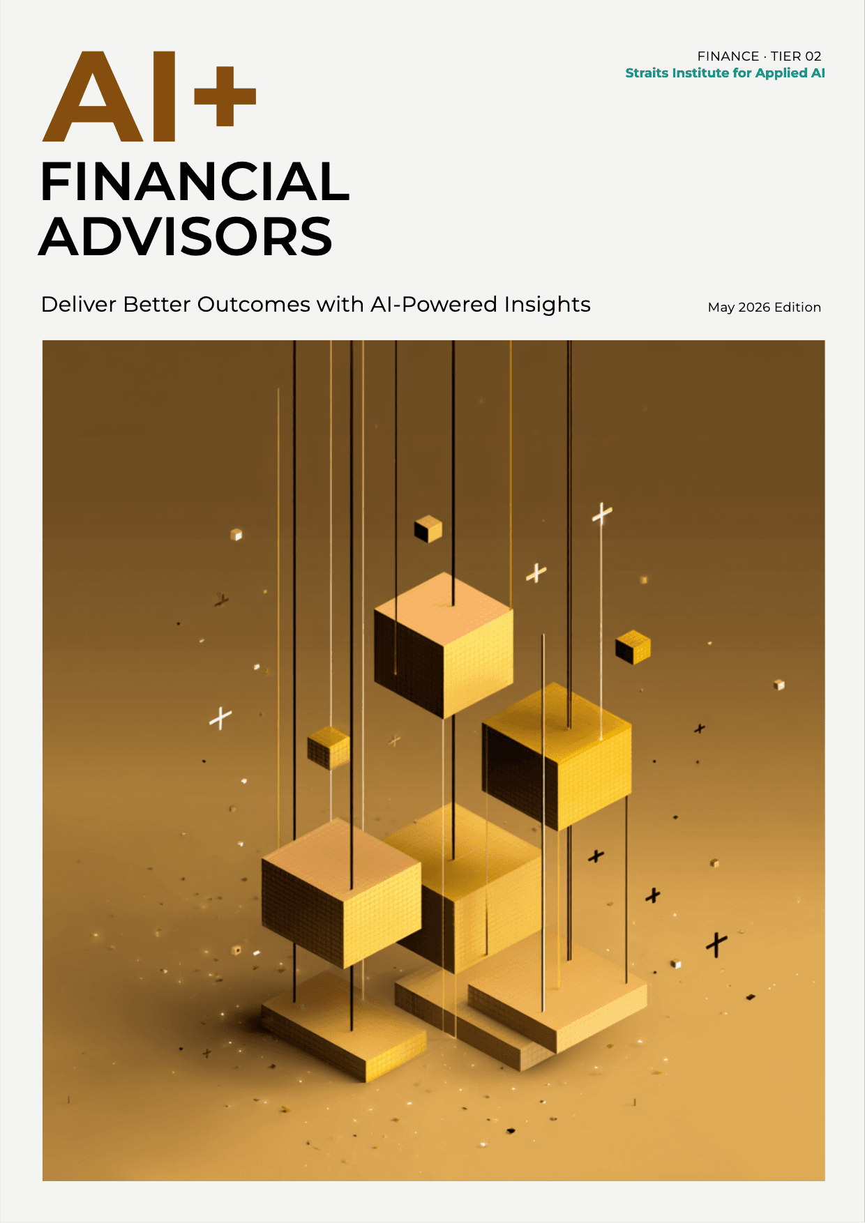 AI+ Financial Advisors cover