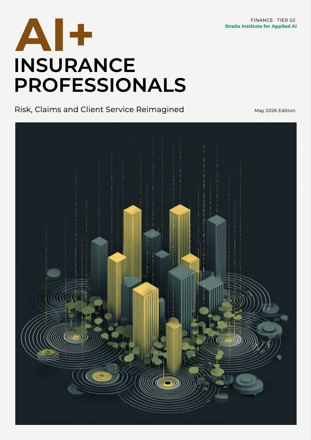 AI+ Insurance Professionals cover