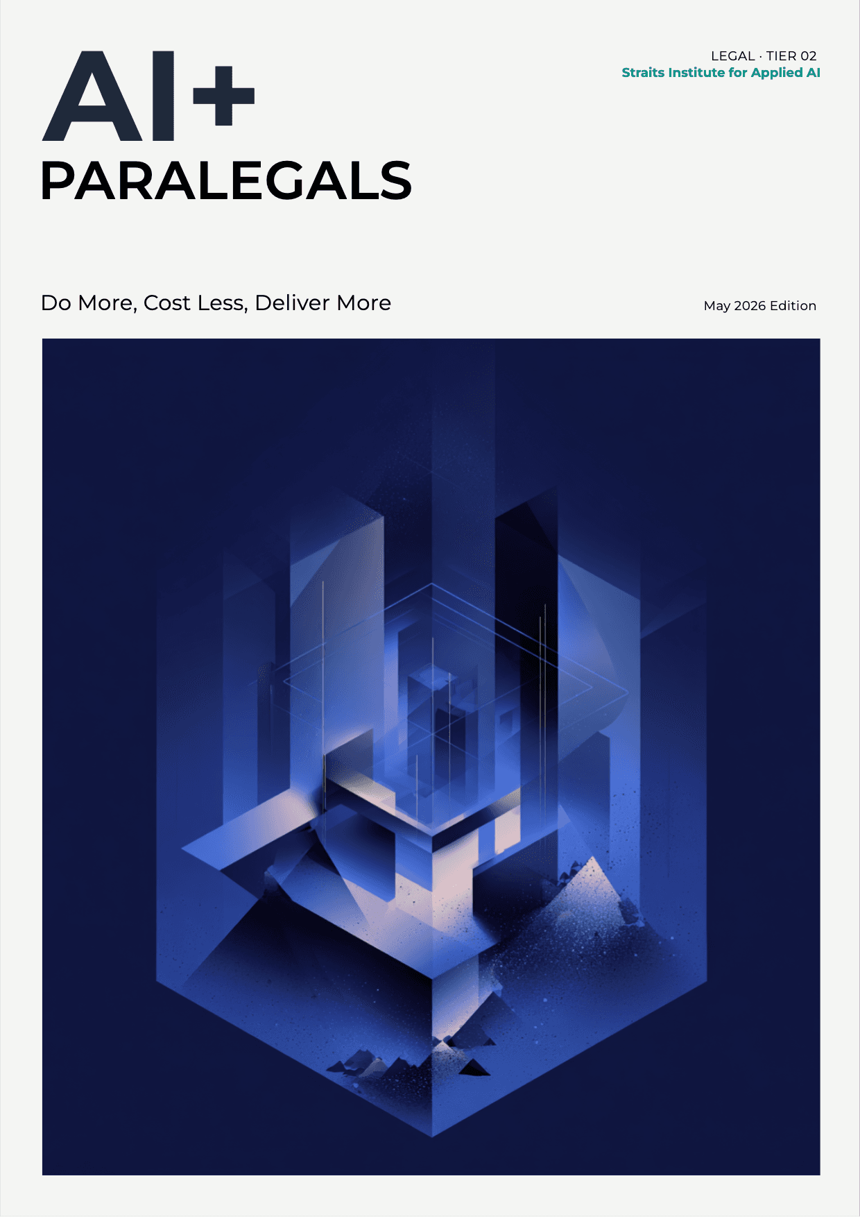 AI+ Paralegals cover
