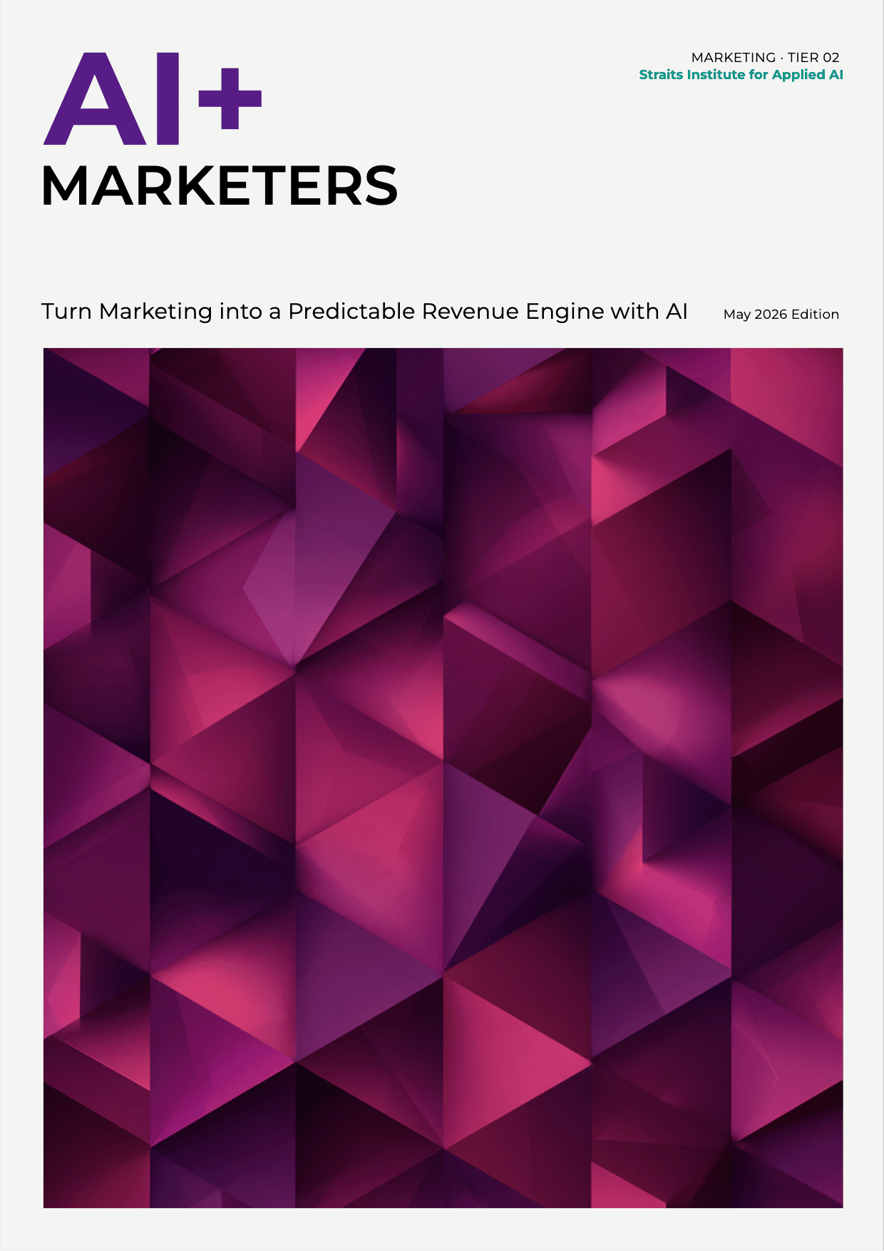 AI+ Marketers cover