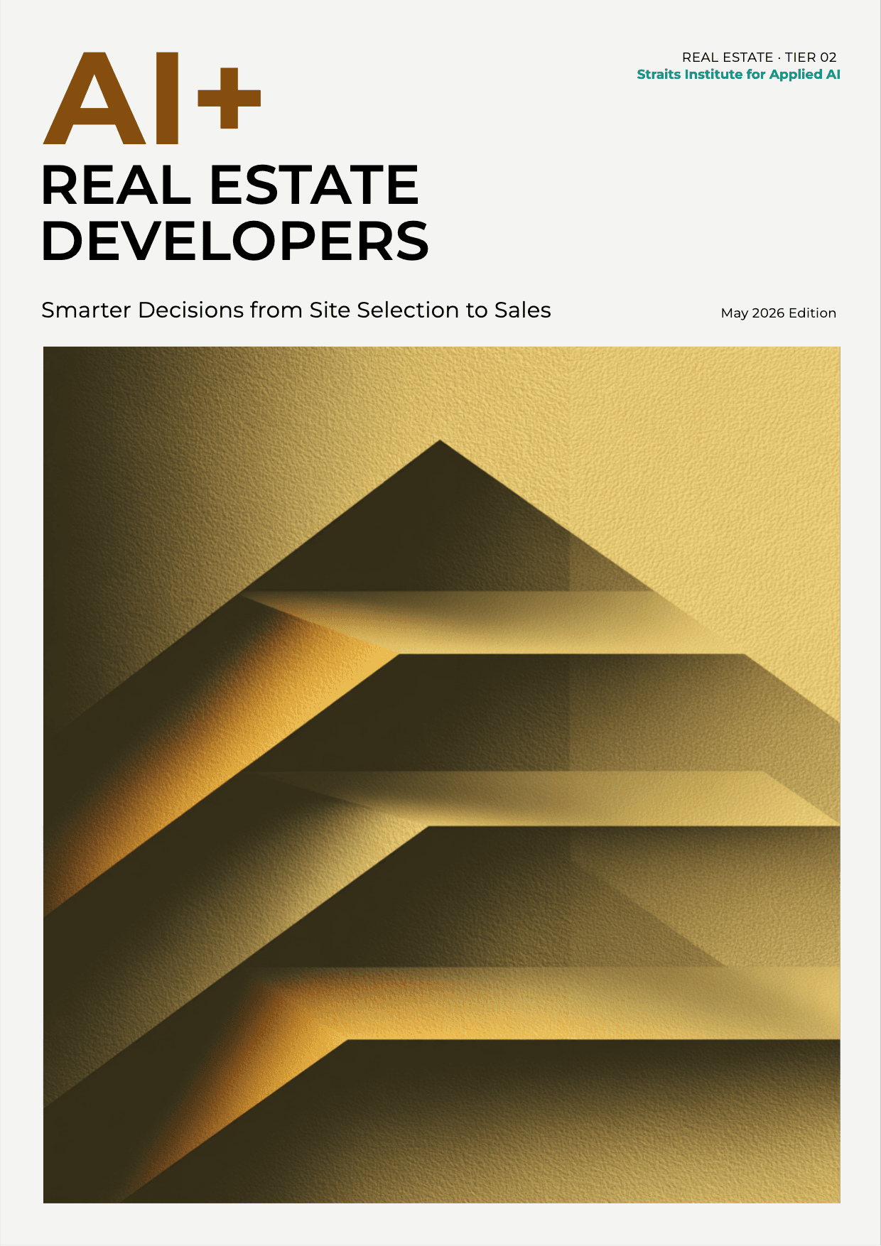 AI+ Real Estate Developers cover