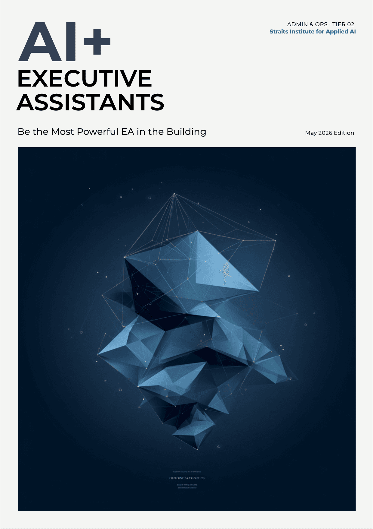 AI+ Executive Assistants cover