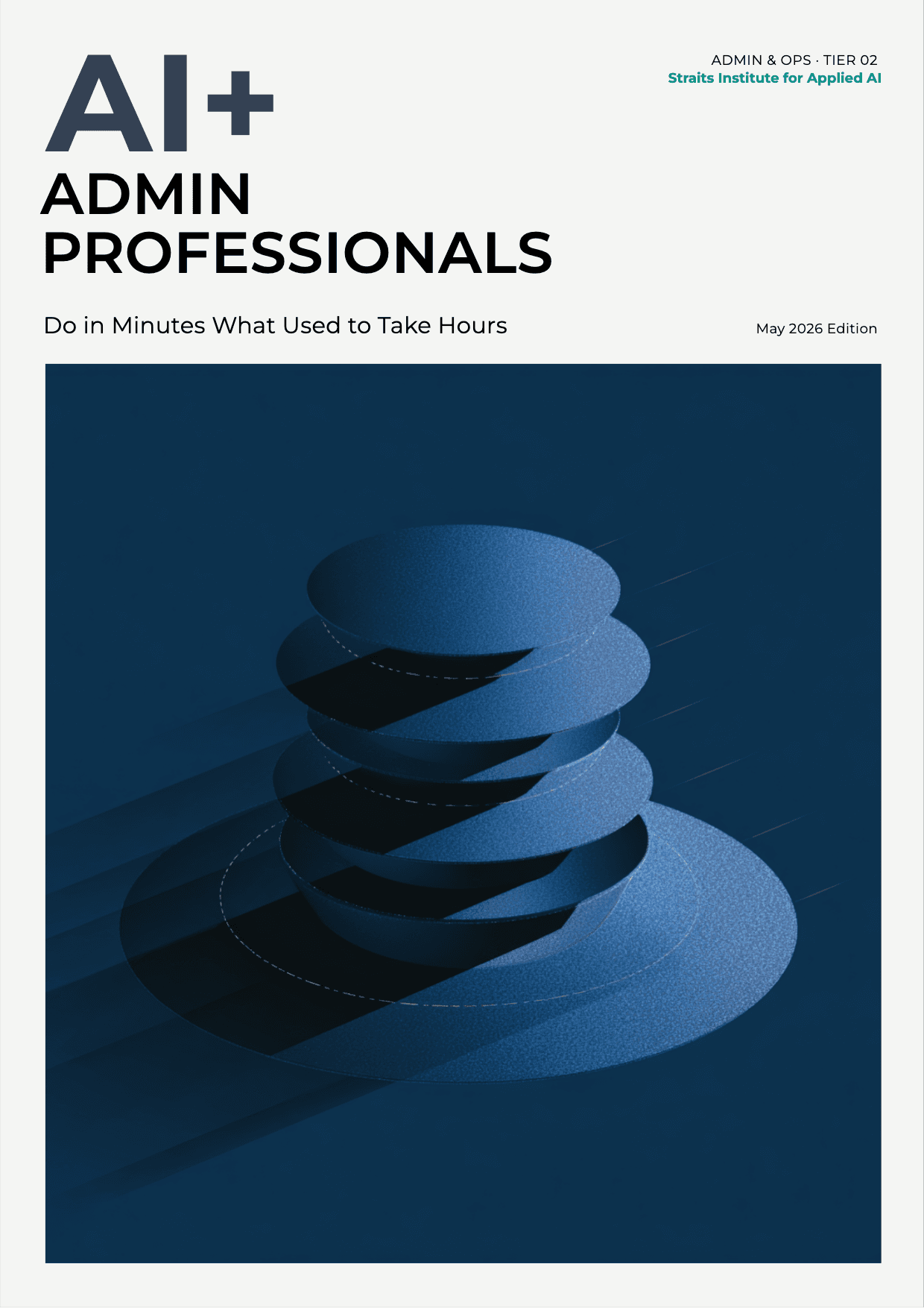 AI+ Administrative Professionals cover
