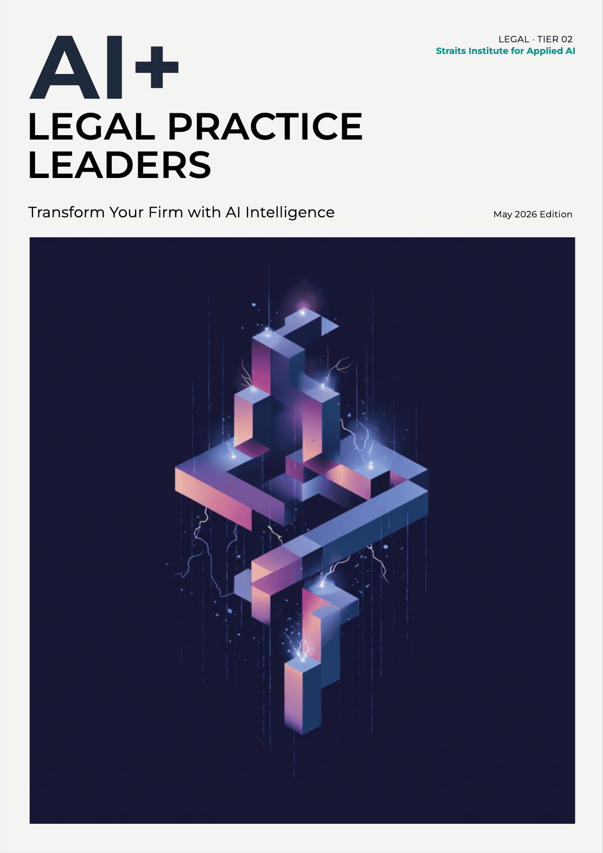 AI+ Legal Practice Leaders cover