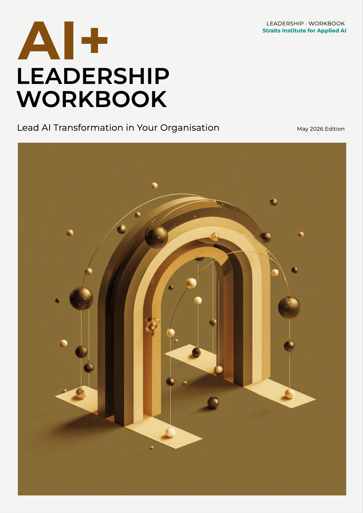AI+ Leadership Workbook cover