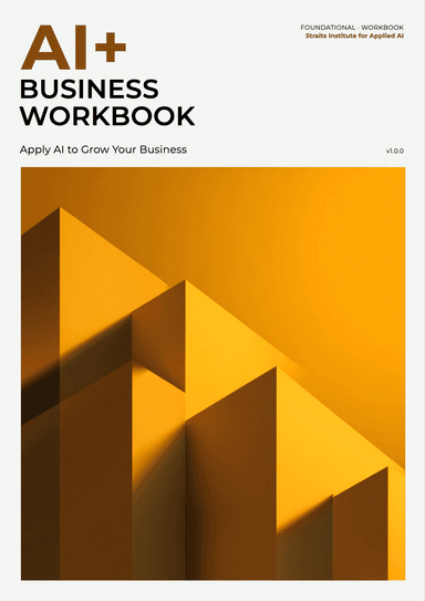 AI+ Business Workbook cover