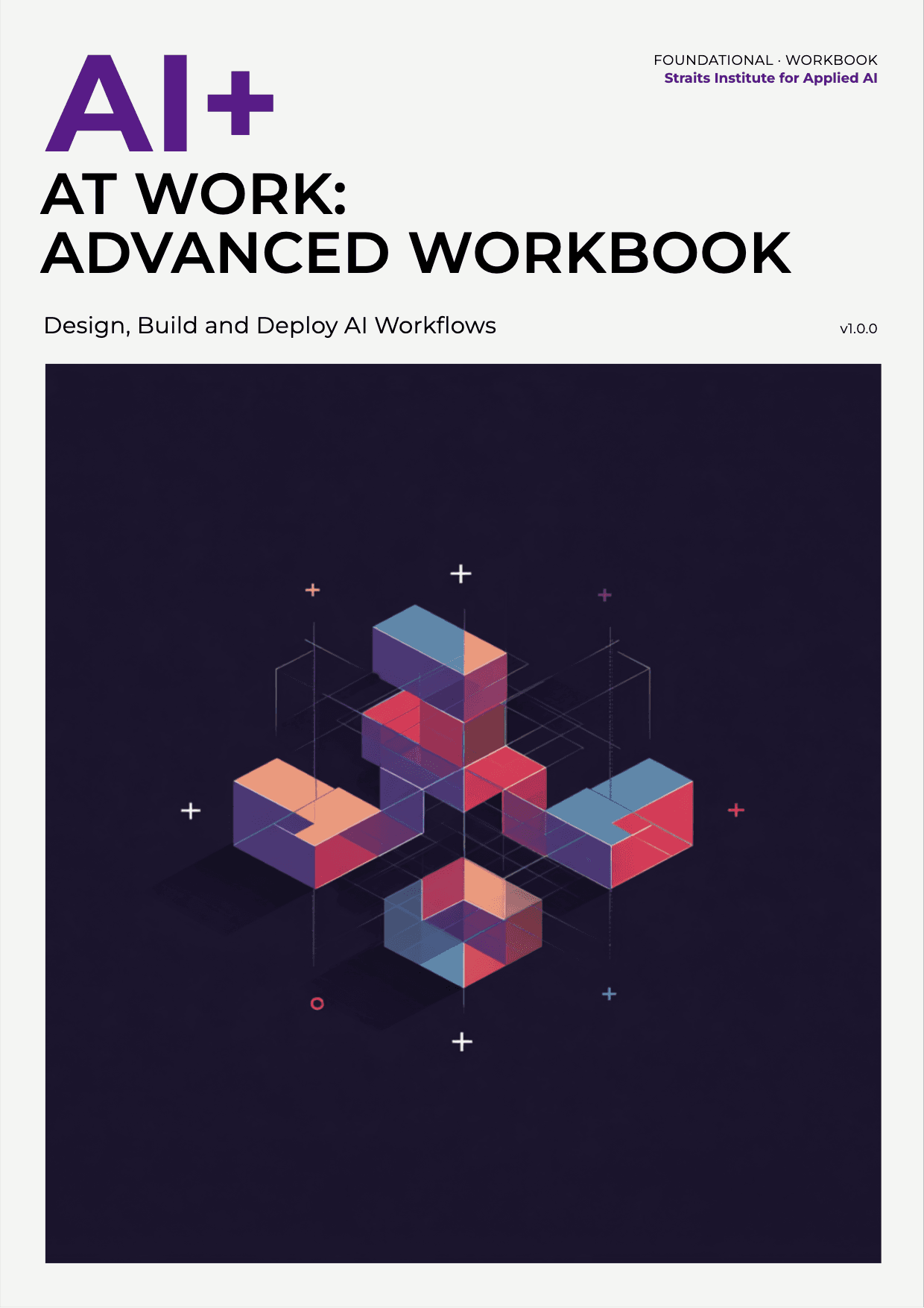 AI+ At Work: Advanced Workbook cover