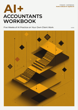 AI+ Accountants Workbook cover