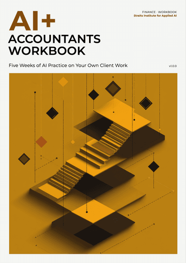 AI+ Accountants Workbook cover