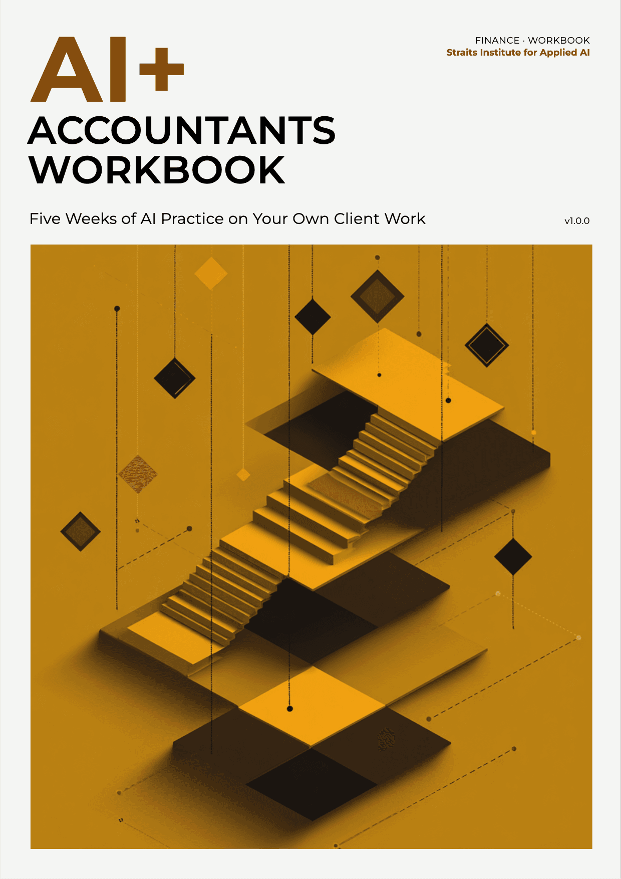 AI+ Accountants Workbook cover