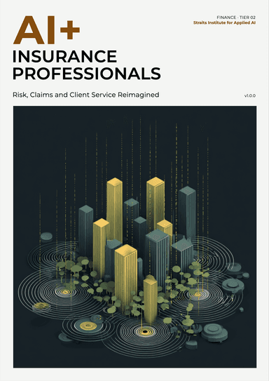 AI+ Insurance Professionals cover