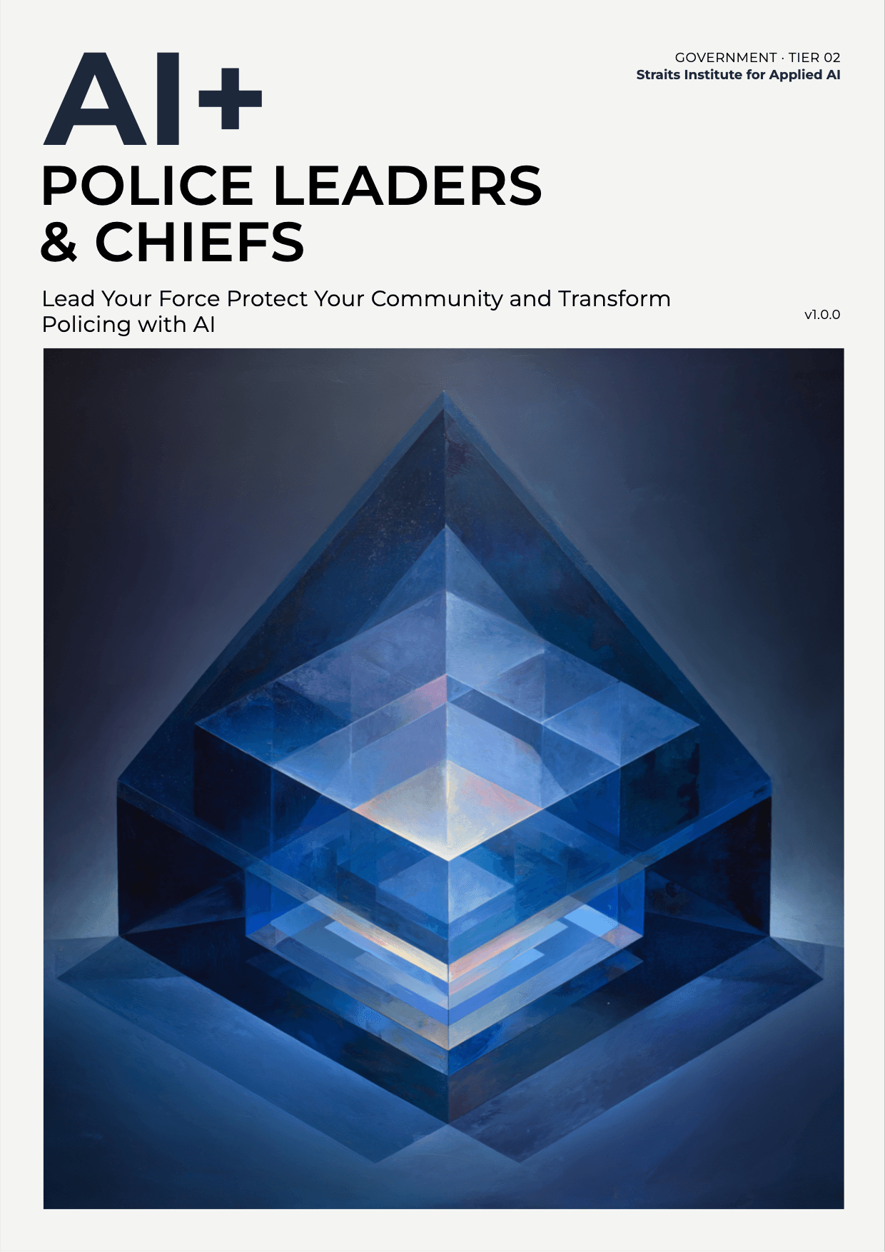 AI+ Police Leaders & Chiefs cover