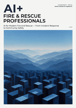 AI+ Fire & Rescue Professionals cover