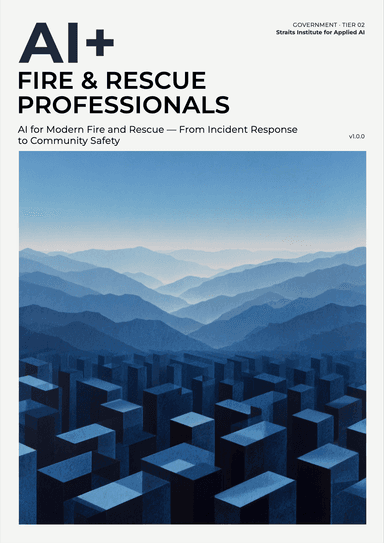AI+ Fire & Rescue Professionals cover