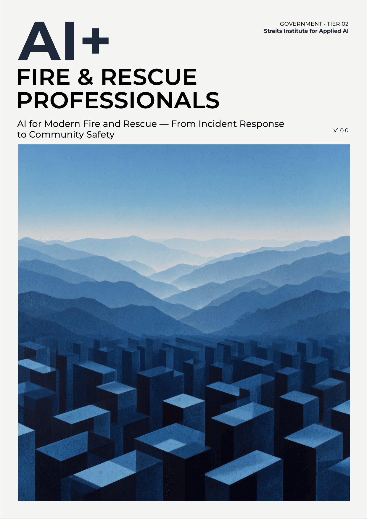 AI+ Fire & Rescue Professionals cover
