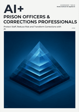 AI+ Prison Officers & Corrections Professionals cover