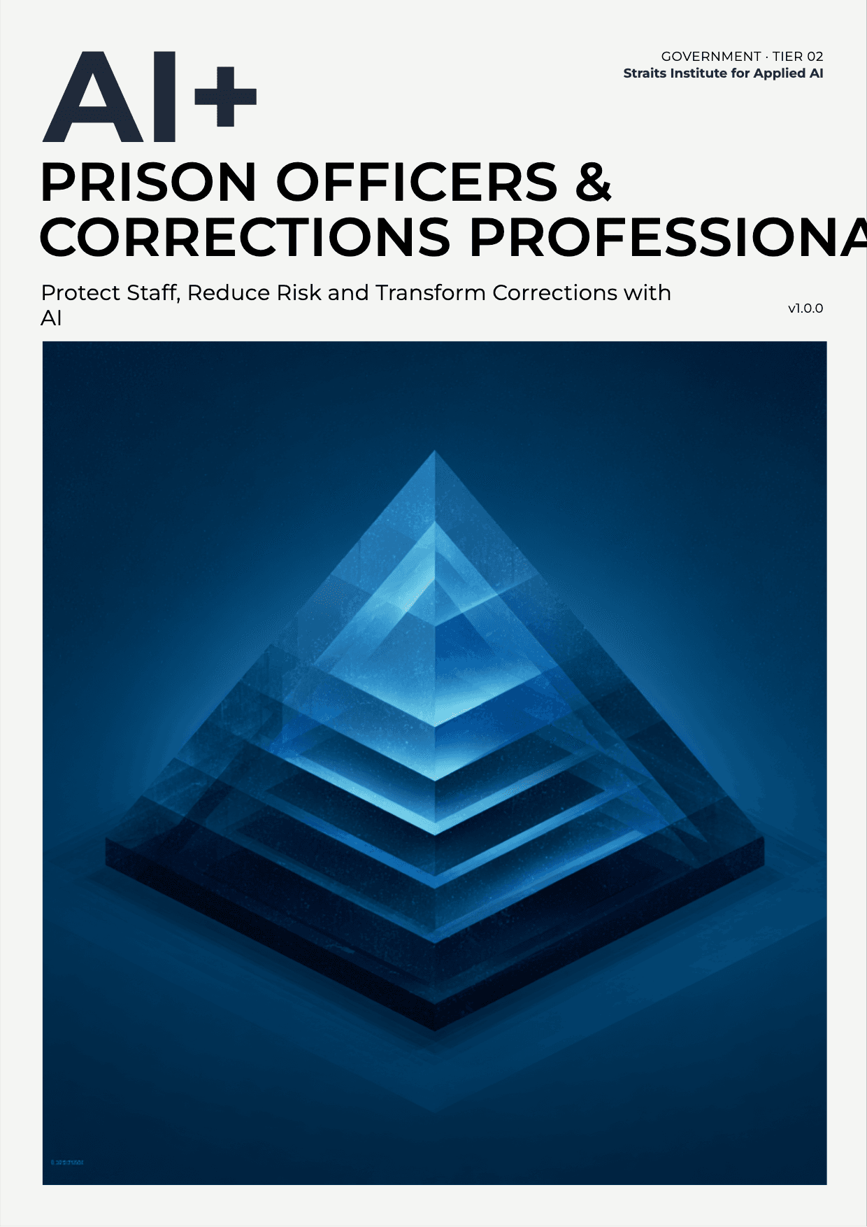 AI+ Prison Officers & Corrections Professionals cover
