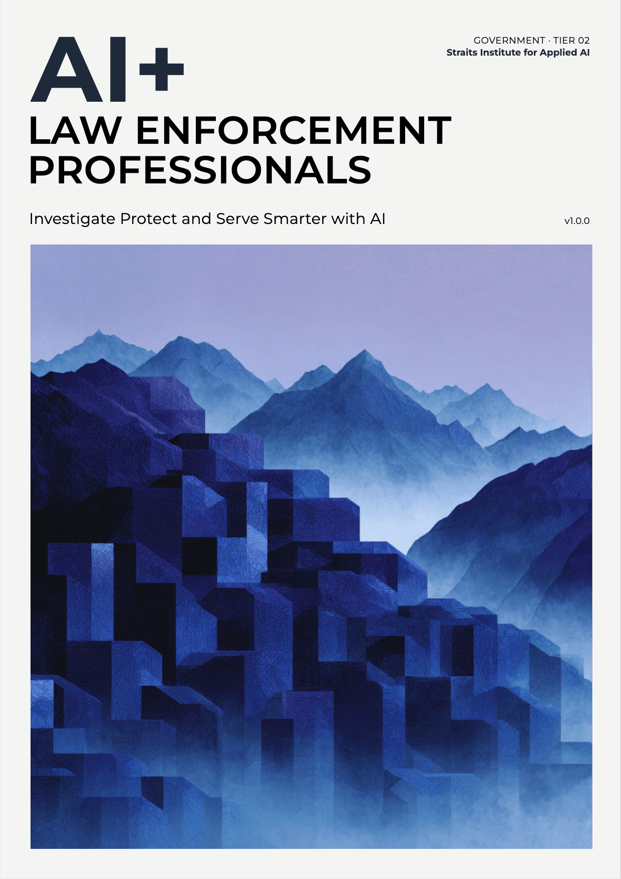 AI+ Law Enforcement Professionals cover