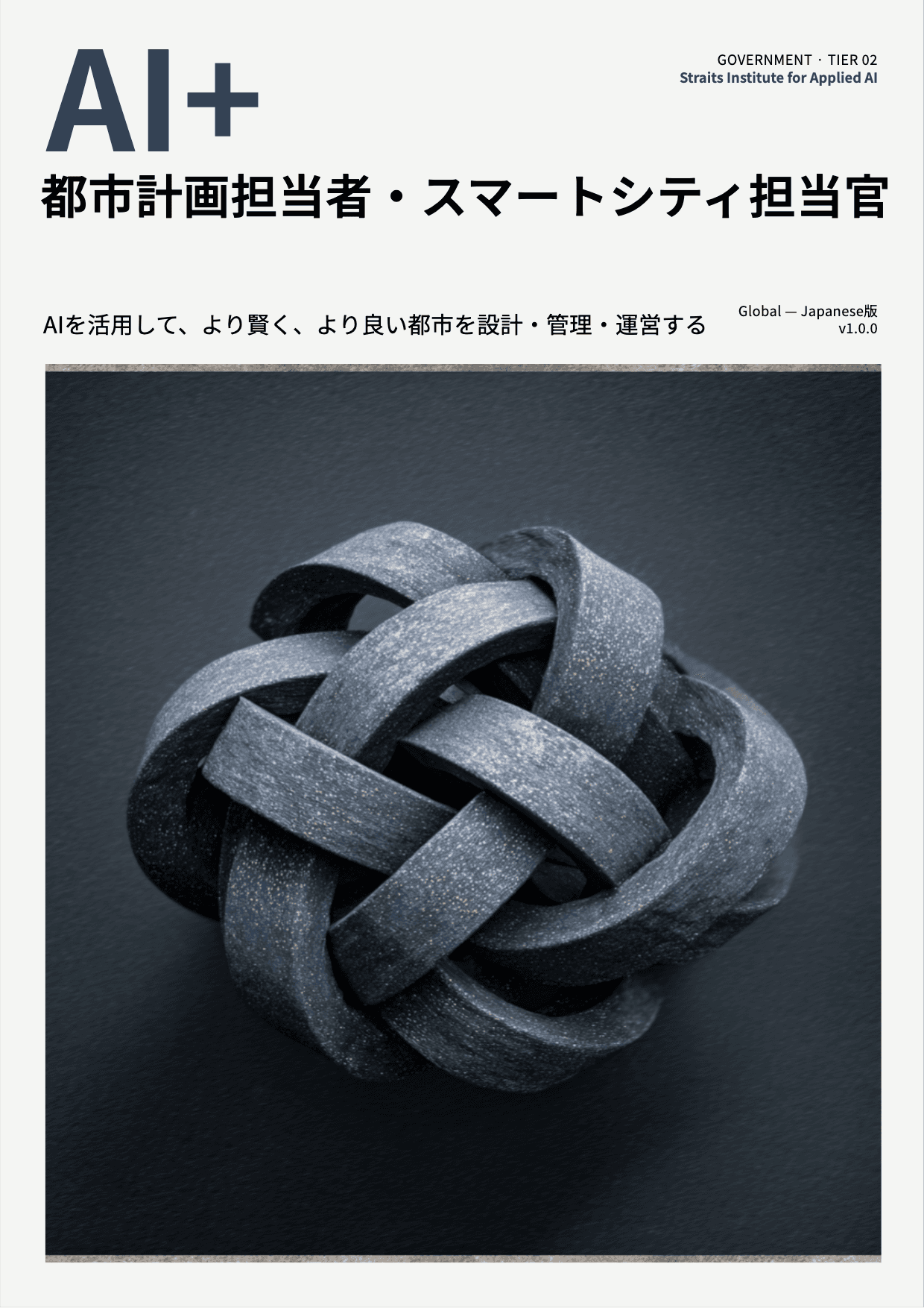 AI+ 都市計画担当者・スマートシティ担当官 cover
