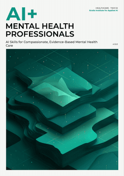 AI+ Mental Health Professionals cover