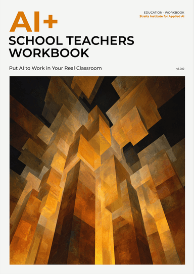 AI+ School Teachers Workbook cover