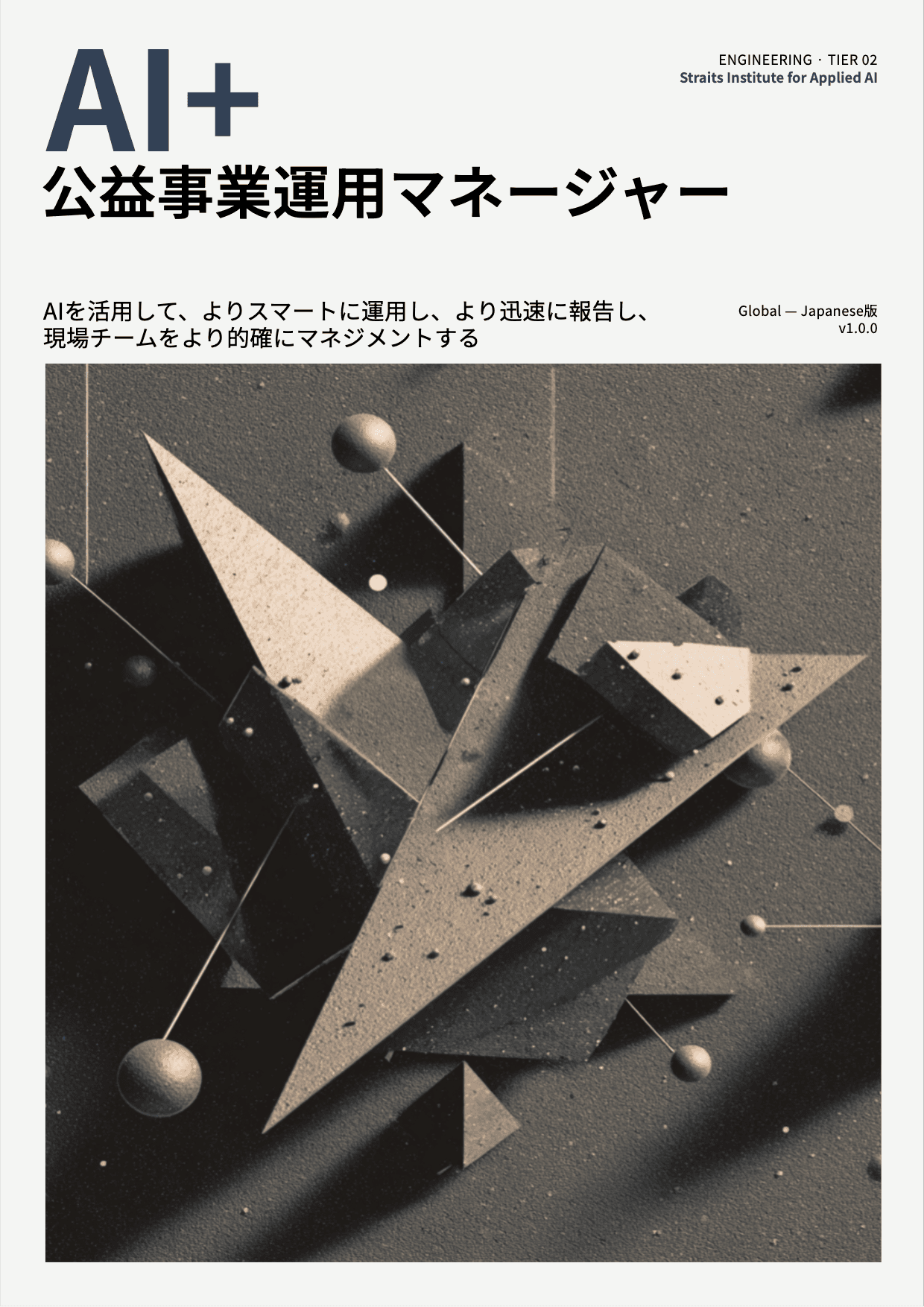 AI+ 公益事業運用マネージャー cover