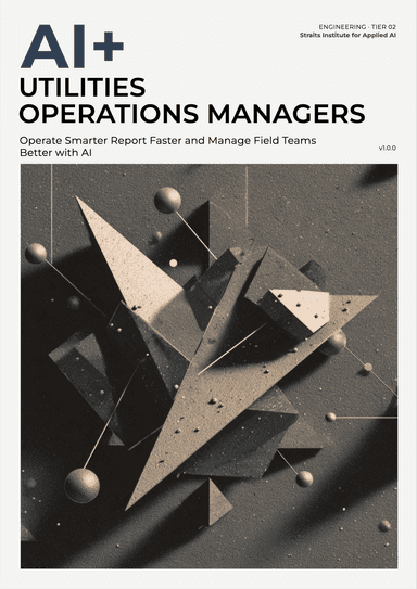 AI+ Utilities Operations Managers cover