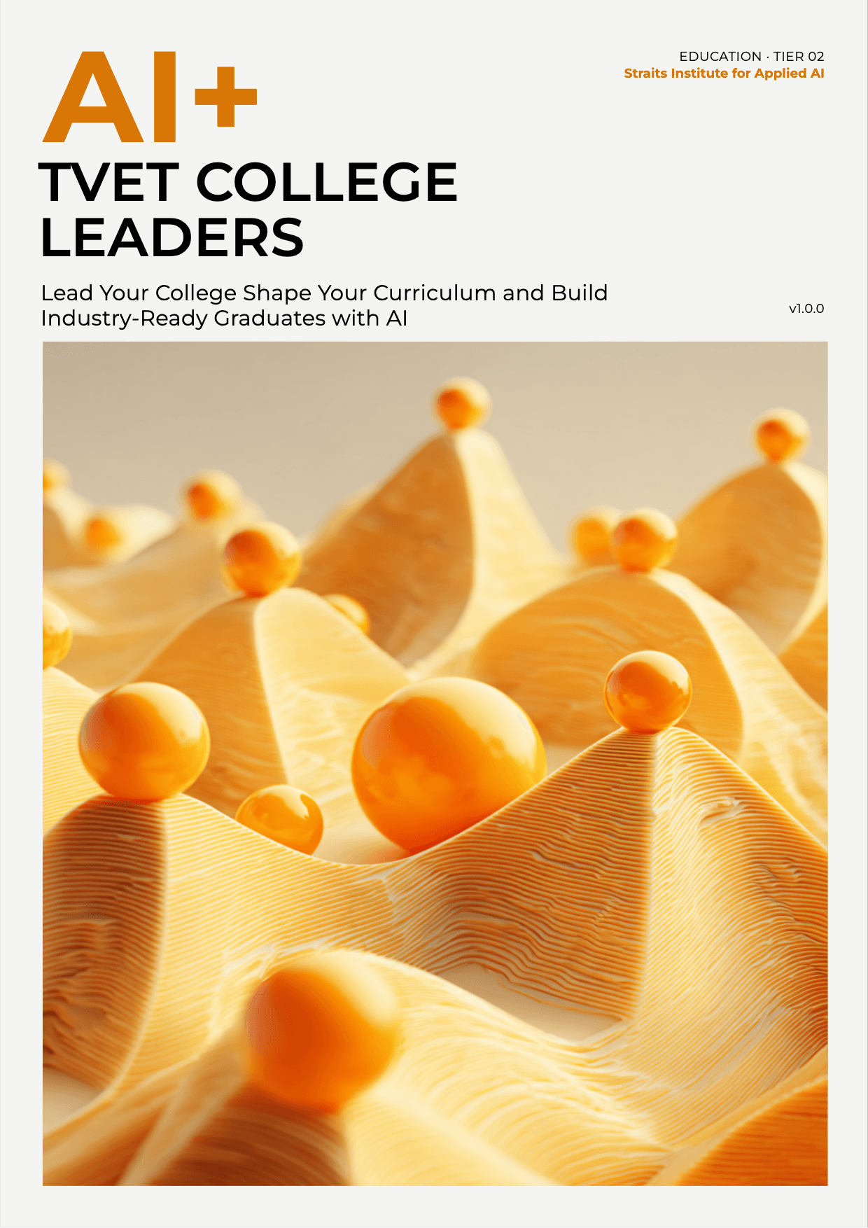 AI+ TVET College Leaders cover