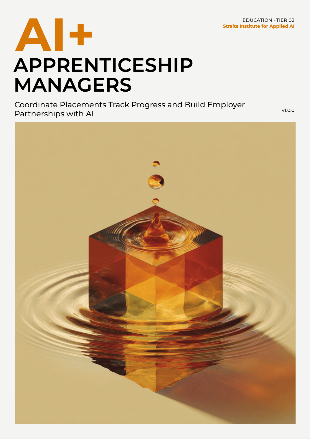 AI+ Apprenticeship Managers cover