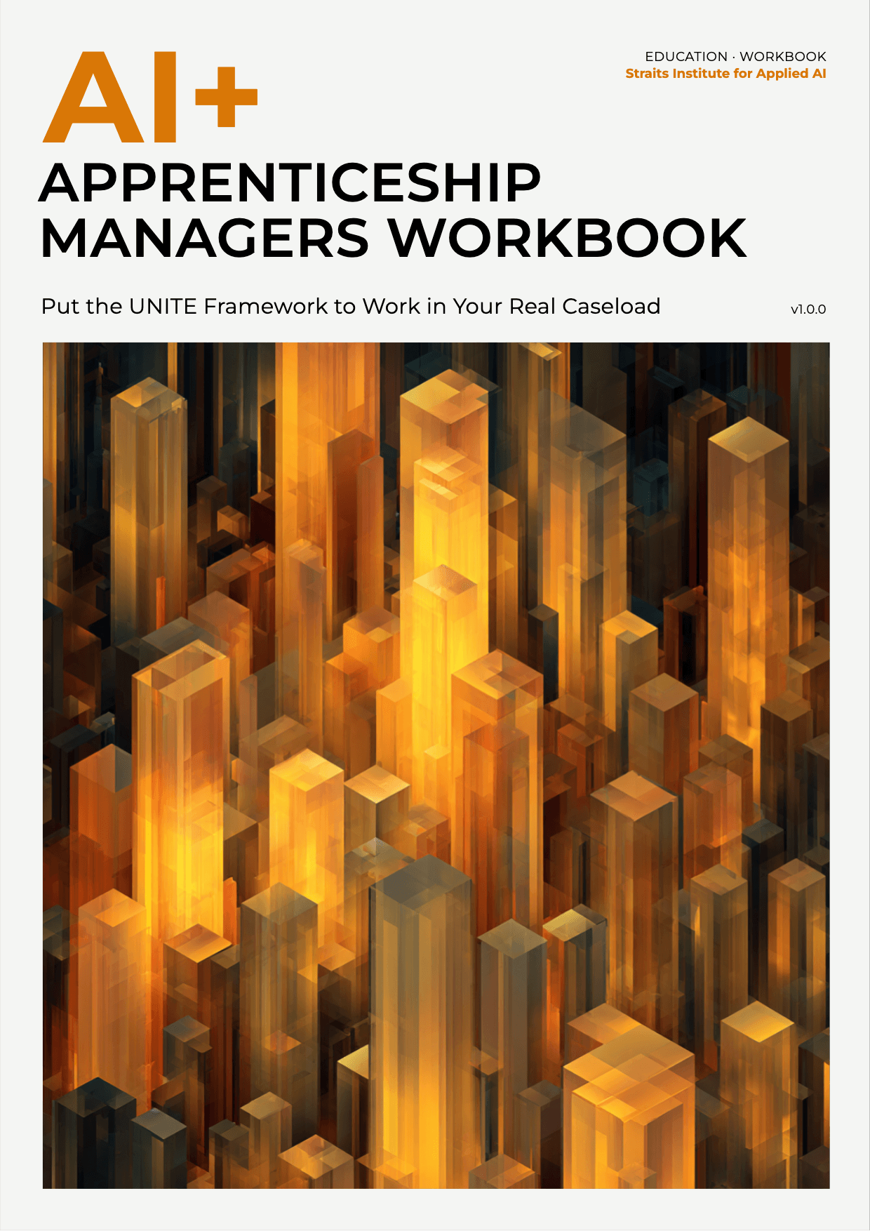 AI+ Apprenticeship Managers Workbook cover