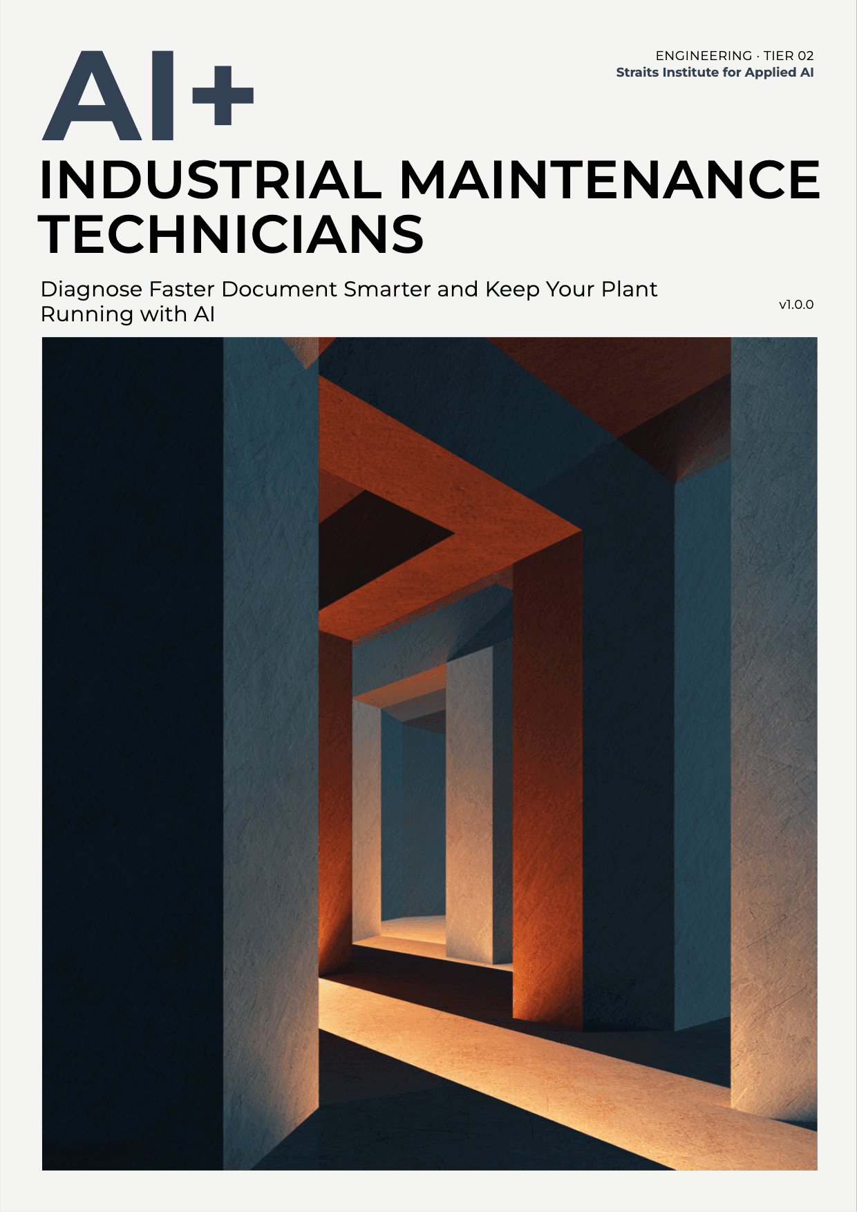 AI+ Industrial Maintenance Technicians cover