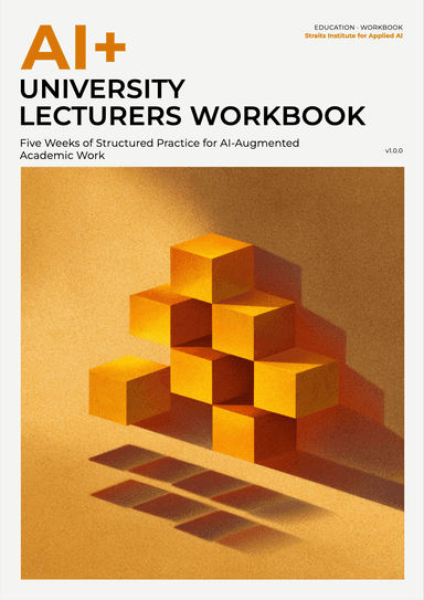 AI+ University Lecturers Workbook cover