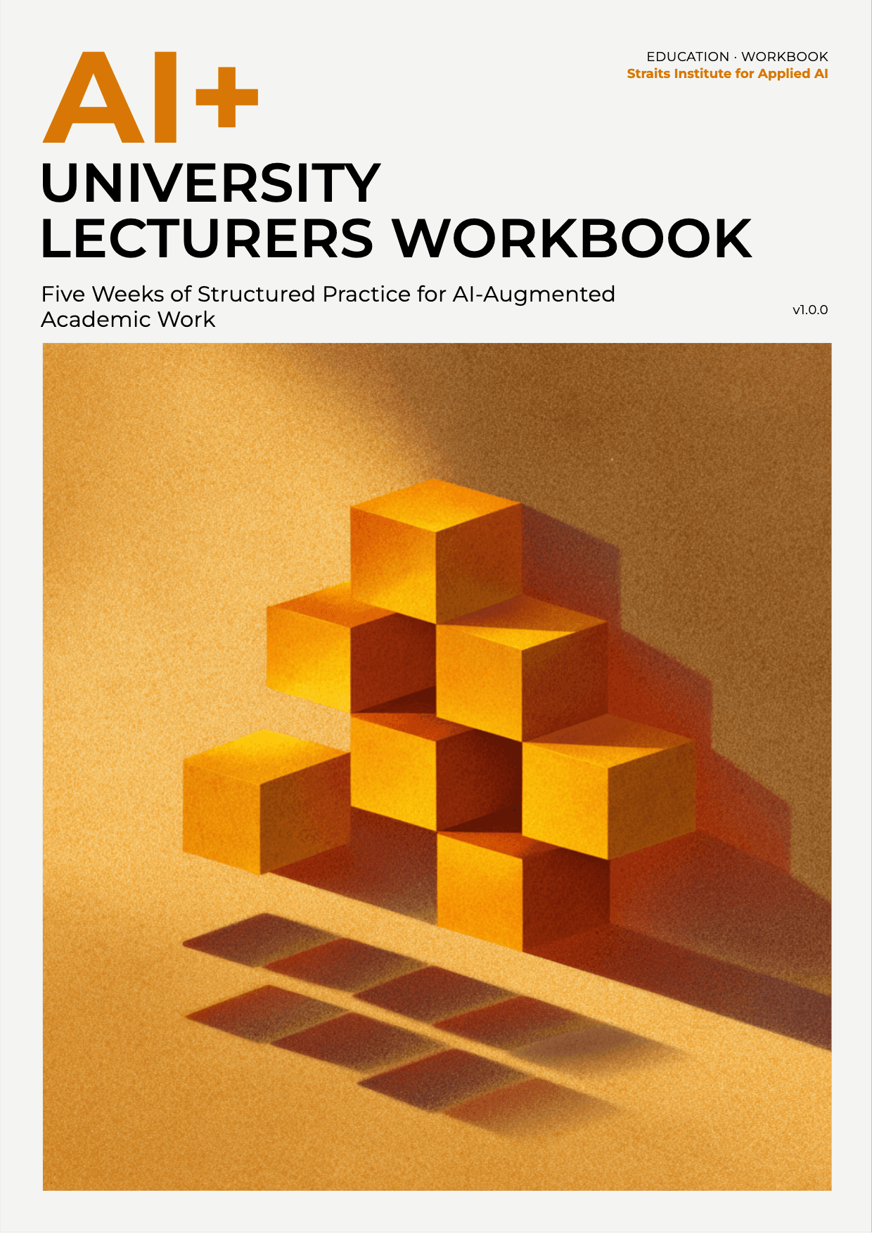AI+ University Lecturers Workbook cover