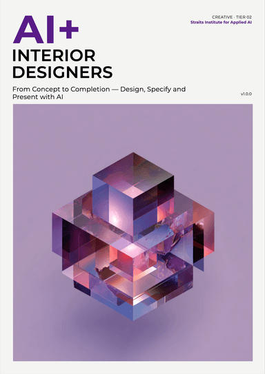 AI+ Interior Designers cover