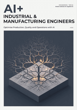 AI+ Industrial & Manufacturing Engineers cover