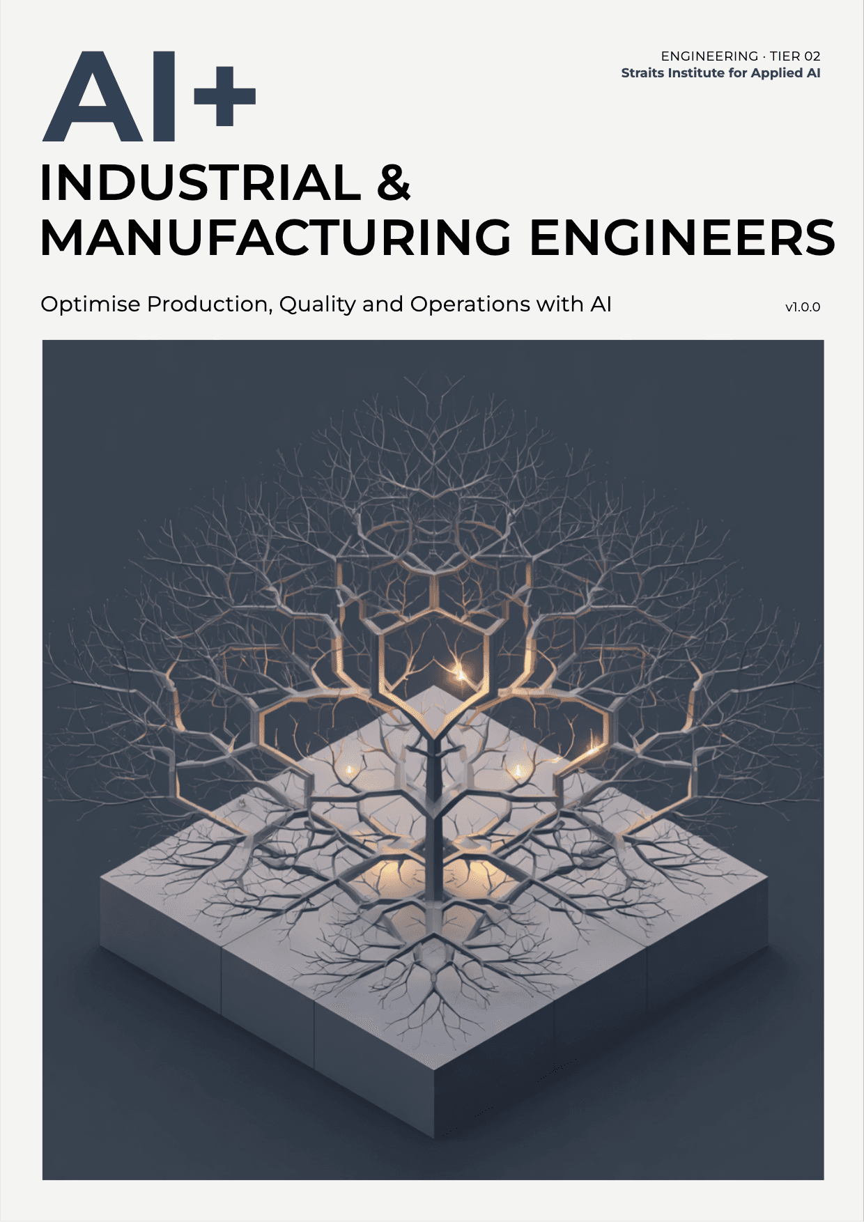 AI+ Industrial & Manufacturing Engineers cover