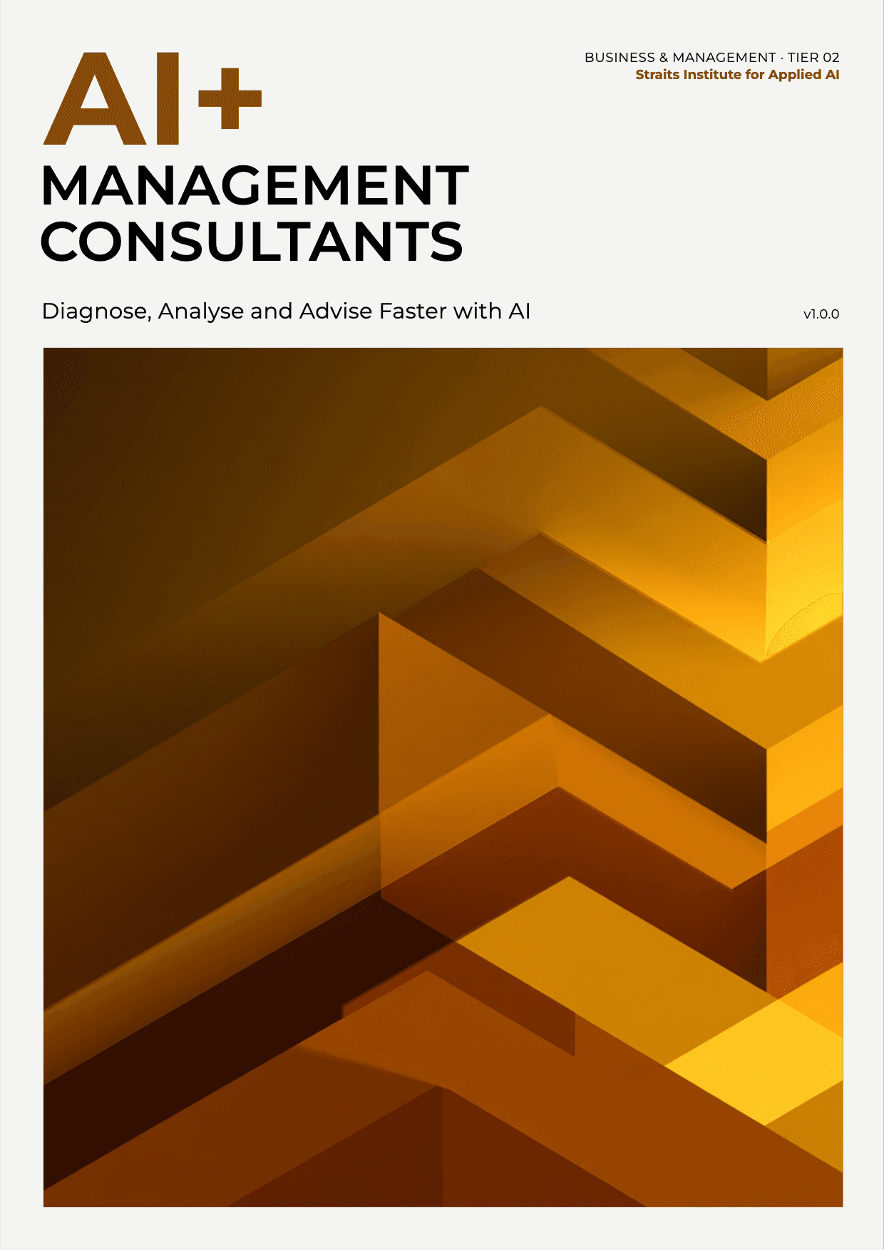 AI+ Management Consultants cover