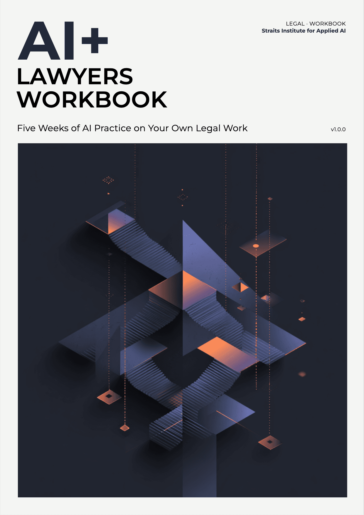 AI+ Lawyers Workbook cover