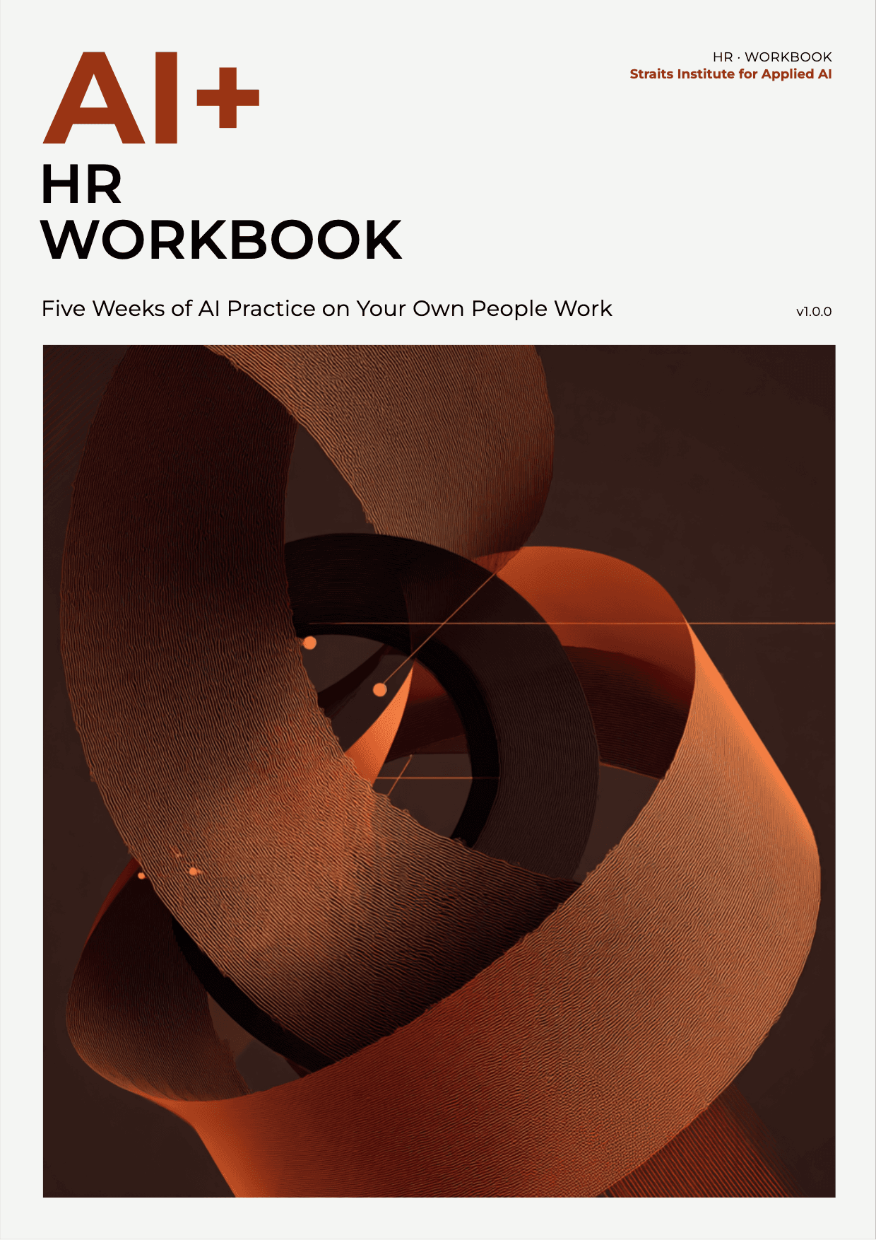 AI+ HR Workbook cover