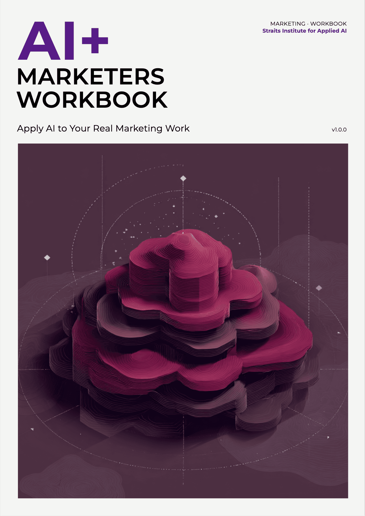 AI+ Marketers Workbook cover