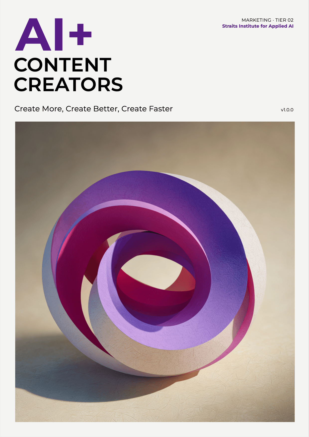 AI+ Content Creators cover
