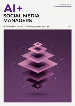 AI+ Social Media Managers cover