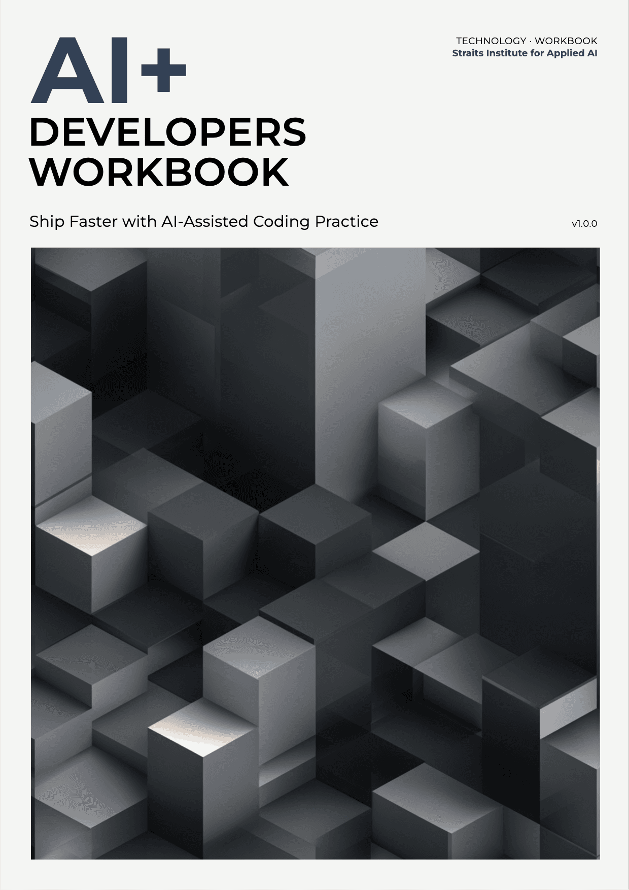 AI+ Developers Workbook cover