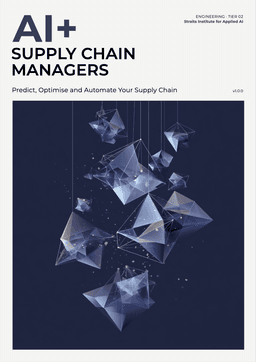 AI+ Supply Chain Managers cover