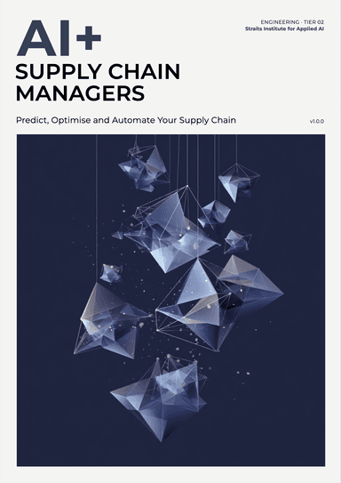 AI+ Supply Chain Managers cover