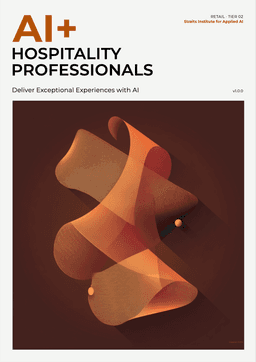 AI+ Hospitality Professionals cover