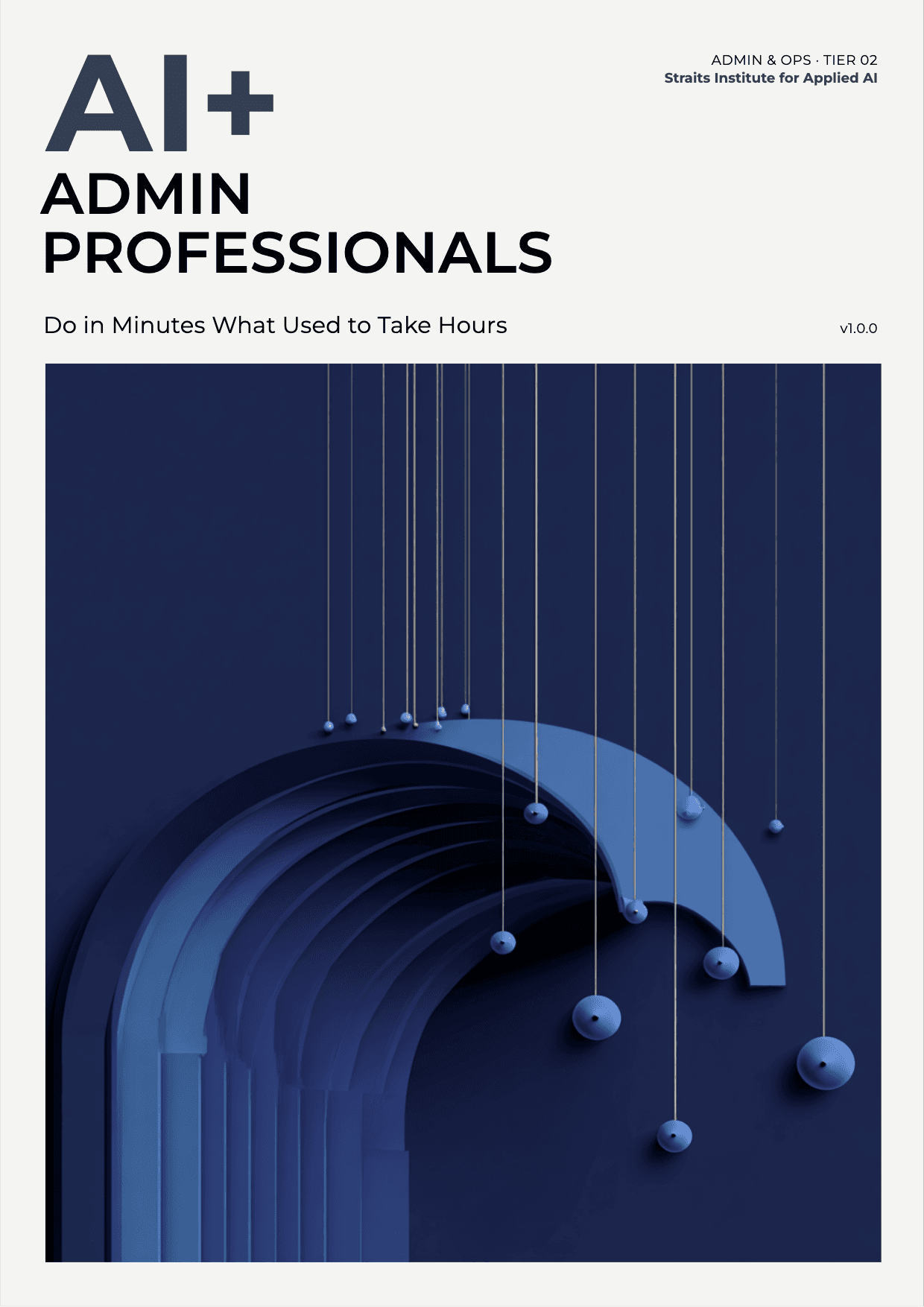 AI+ Administrative Professionals cover