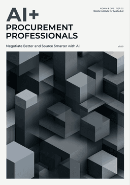 AI+ Procurement Professionals cover